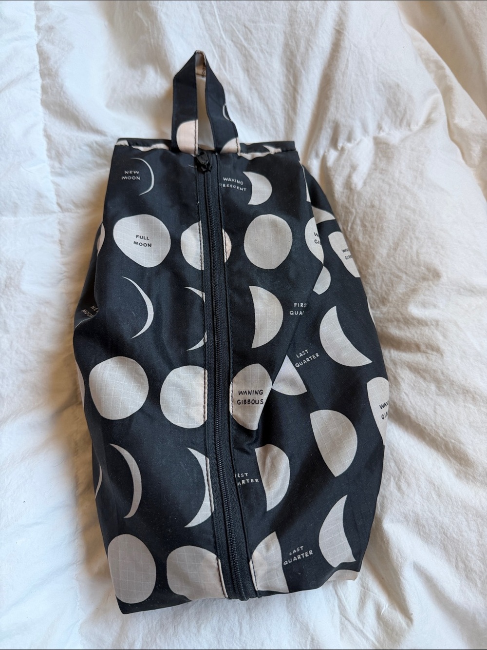 Baggu 3D Zip Set Celestial Moon Phase & Constellation Travel Set of 3 - Picture 4 of 5